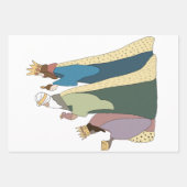THREE KING WRAPPING PAPER GESCHENKPAPIER SET (Vorderseite 2)