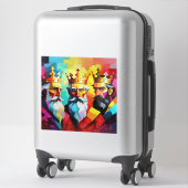 Three Kings Aufkleber (Koffer)