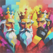 Three Kings Aufkleber (Vorderseite)