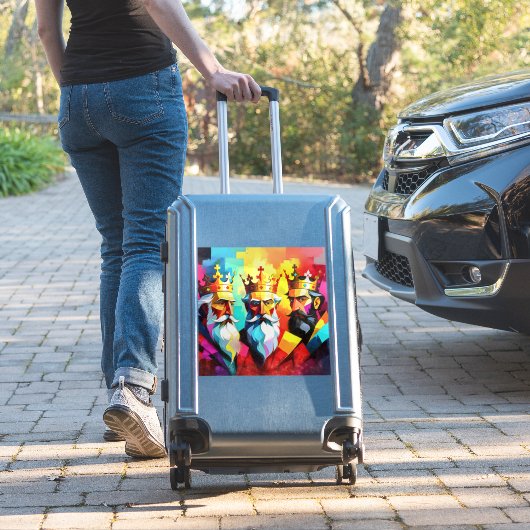 Three Kings Aufkleber (Koffer Insitu)