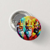 Three Kings Button (Vorne & Hinten)
