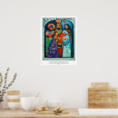 Three Kings Christmas Poster, Matthew 2:11 Vers Poster (Küche)