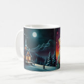 Three Kings Frohe Weihnachten Kaffeetasse (Vorderseite Links)