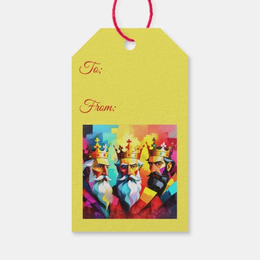 Three Kings Geschenkanhänger (Rückseite)