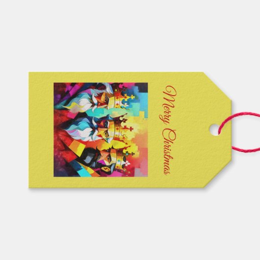 Three Kings Geschenkanhänger (Vorderseite (Horizontal))