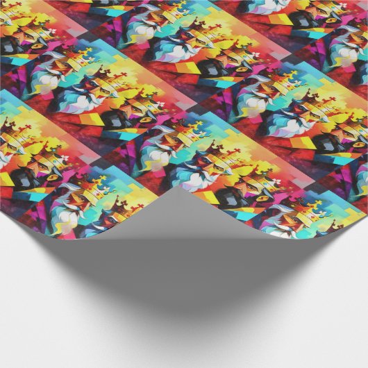 Three Kings Geschenkpapier (Ecke)