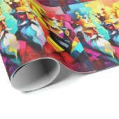 Three Kings Geschenkpapier (Rolleneckpunkt)
