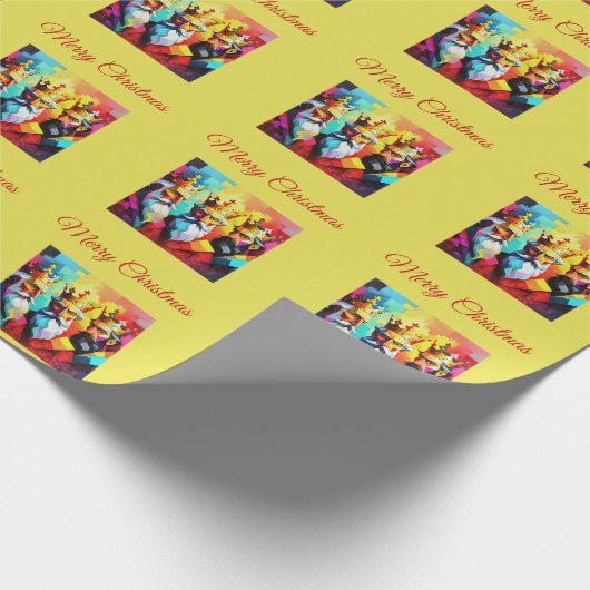 Three Kings Geschenkpapier (Ecke)