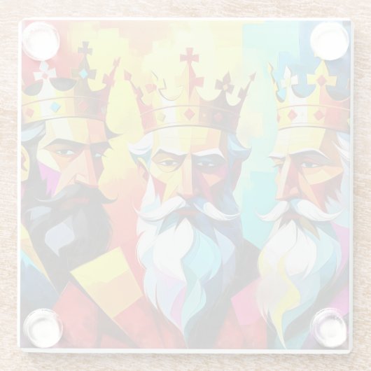 Three Kings Glasuntersetzer (Rückseite)