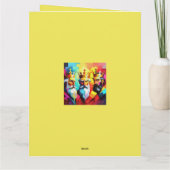 Three Kings Karte (Rückseite)