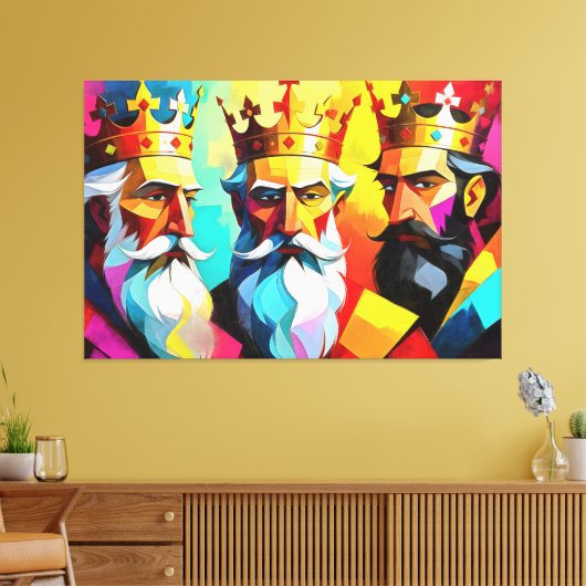 Three Kings Leinwanddruck (Insitu (Wohnzimmer))