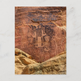 Three Kings Petroglyph - Mcconkie Ranch - Utah Postkarte
