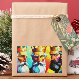 Three Kings Rechteckiger Aufkleber