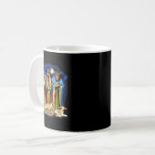 Three Kings Shirt Nativity Scene Shirt Christmas S Kaffeetasse (Vorderseite Links)