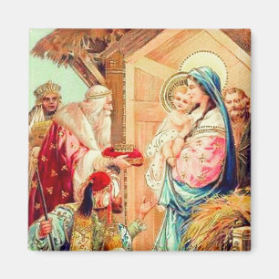 Three Kings Vintag Magnet