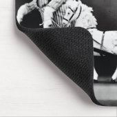 Three Kitten Pony Ride Mousepad (Ecke)