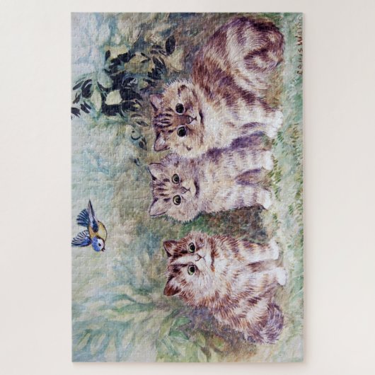 Three Kittens, Louis Wain Puzzle (Vertikal)