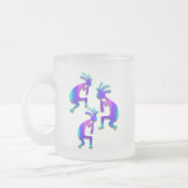 Three Kokopelli #37 Mattglastasse (Links)