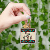 Three Kokopelli Schlüsselanhänger (Hand)