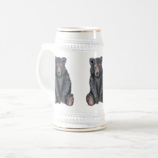 Three Little Bears Stein Bierglas (Vorderseite Links)