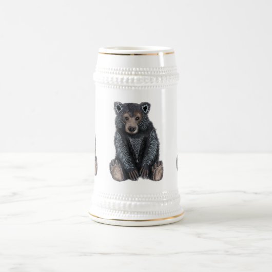 Three Little Bears Stein Bierglas (Mittel)