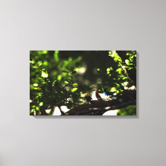 Three Little Birds Leinwanddruck (Vorderseite)