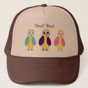 Three Little Hoot Owls Truckerkappe