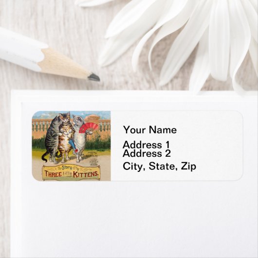 Three Little Kittens Mutter Gänsevorführung (Insitu)