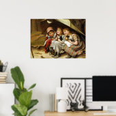 "Three Little Kittens" Poster (Heimbüro)