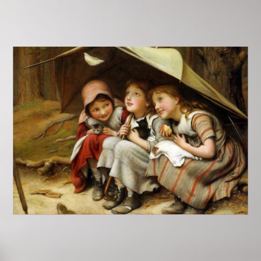 "Three Little Kittens" Poster (Vorne)