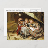 "Three Little Kittens" Postkarte (Vorne/Hinten)