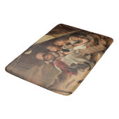 Three Little Kittens (von Joseph Clark) Badematte (Schrägansicht)