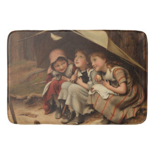 Three Little Kittens (von Joseph Clark) Badematte