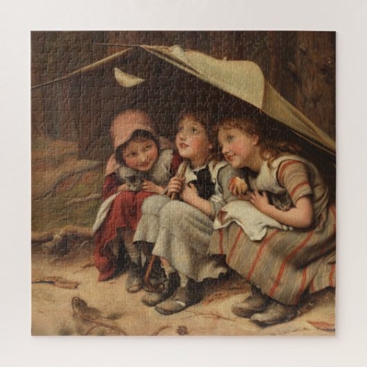 Three Little Kittens (von Joseph Clark) Puzzle (Vertikal)