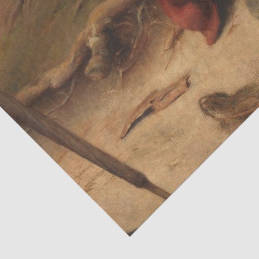 Three Little Kittens (von Joseph Clark) Seidenpapier (Detail)