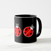 Three Little Ladybugs - Combo-Tasse Tasse (VorderseiteRechts)
