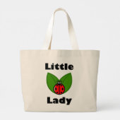 Three Little Ladybugs - Jumbo-Tasche Jumbo Stoffbeutel (Rückseite)