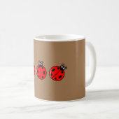 Three Little Ladybugs - Klassische Tasse (VorderseiteRechts)