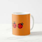 Three Little Ladybugs - Klassische Tasse (VorderseiteRechts)