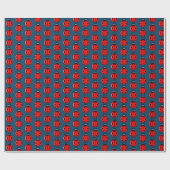 Three Little Ladybugs - Matte Wrapping Paper Geschenkpapier (Flach)