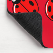 Three Little Ladybugs - Mousepad (Ecke)