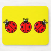 Three Little Ladybugs - Mousepad (Vorne)