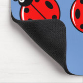 Three Little Ladybugs - Mousepad (Ecke)