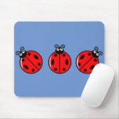 Three Little Ladybugs - Mousepad (Mit Mouse)