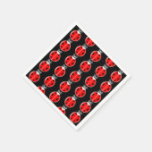 Three Little Ladybugs - Paper Napkin Serviette (Ecke)