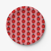 Three Little Ladybugs - Paper Plate Pappteller (Vorderseite)