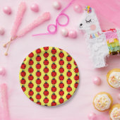 Three Little Ladybugs - Paper Plate Pappteller (Party)