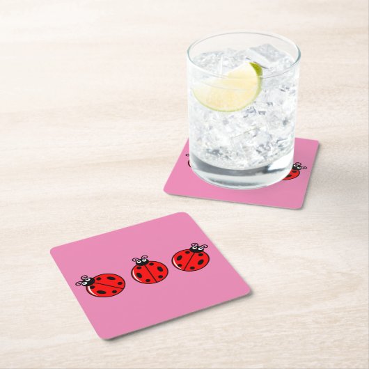 Three Little Ladybugs - Paper Untersetzer (Vor Ort)