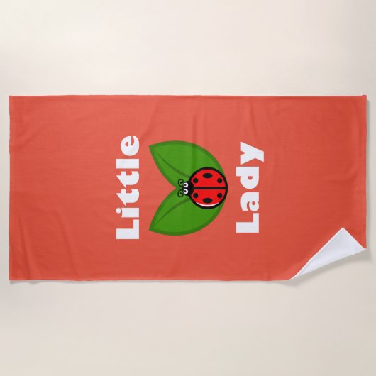 Three Little Ladybugs - Schnuller Strandtuch (Vorderseite)