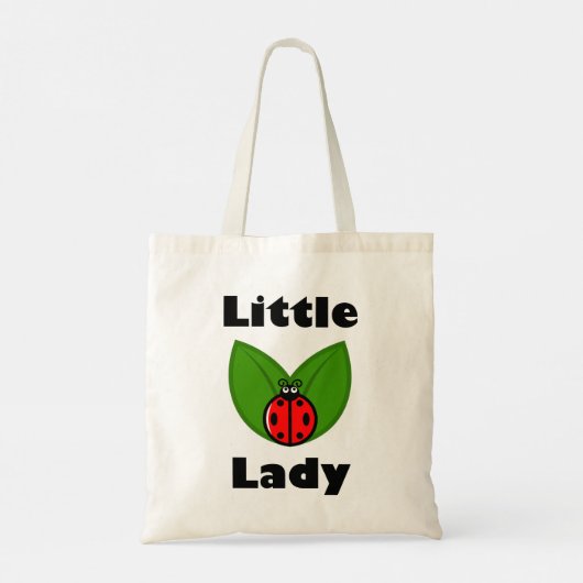 Three Little Ladybugs - Tote Bag Tragetasche (Rückseite)